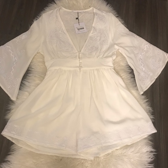 Embroidered Playsuit - Picture 2 of 7